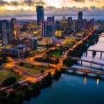 Panorama to illustrate dating in austin