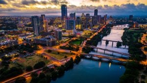 Panorama to illustrate dating in austin